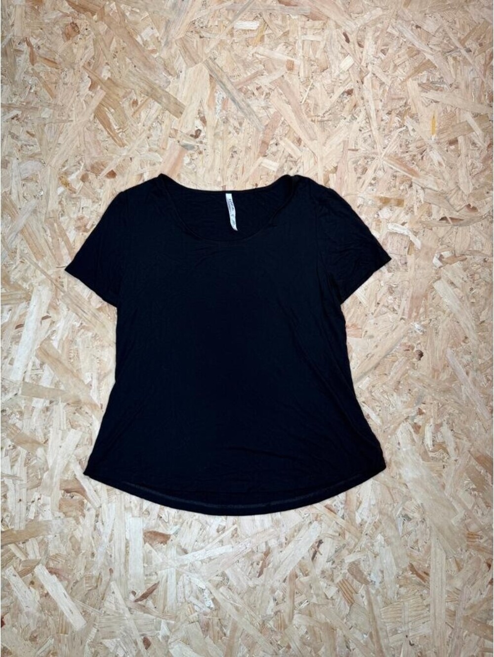 Soma Cool Nights Pajama Top Womens Small Black Short Sleeve Sleep Shirt
